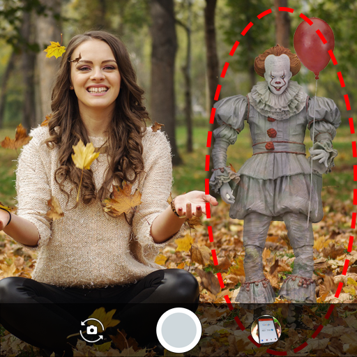 Pennywise ghost photo editor - Halloween 2020 icon