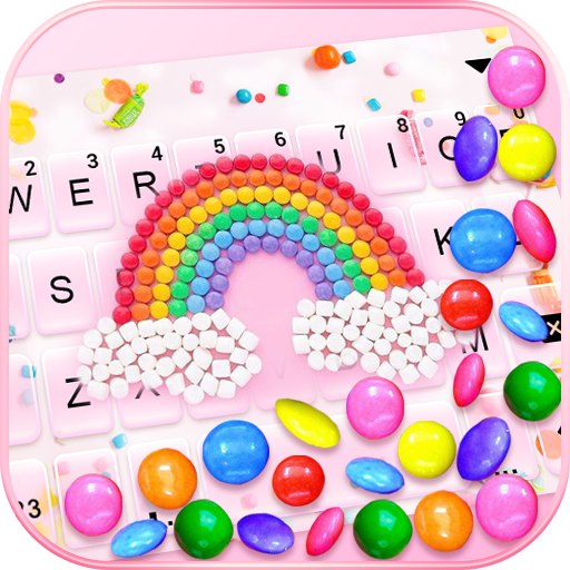 Color Candy Gravity Keyboard Background icon