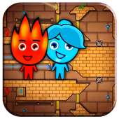 Fireboy And Blue girl : Forest Temple Maze
