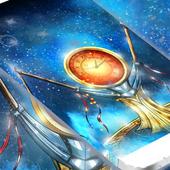 ساعة الحائط لايف أيقونة