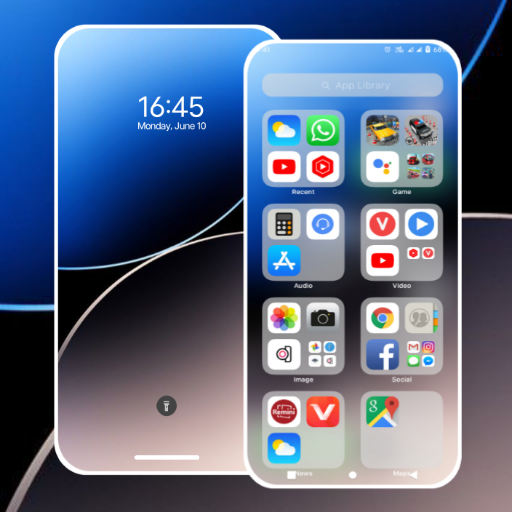 iOS 16 Launcher &amp; Wallpaper icon