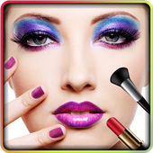 Girls Makeup Photo Editor icon