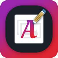 Write Portuguese Text on photo on 9Apps