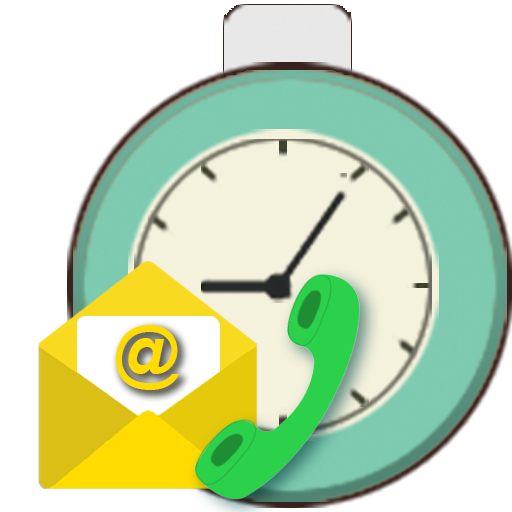 Phone call &amp;  email Reminder icon