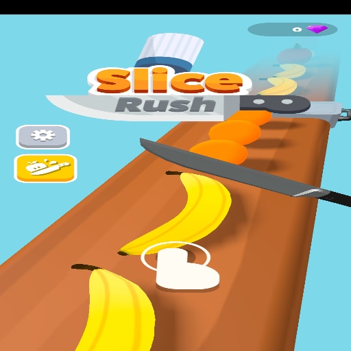 Slice rush game y8 icon