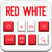 Clavier Blanc Rouge icon