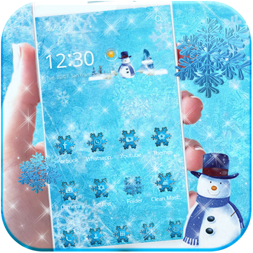 Theme Ice Frozen Snow icon