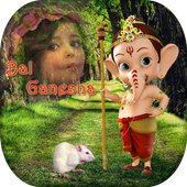 Bal Ganesh Photo Frame icon