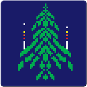 X-mass tree icon