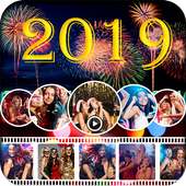 New Year Photo Slideshow Maker with Song Editor on 9Apps