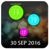 Lollipop Digital Clock icon