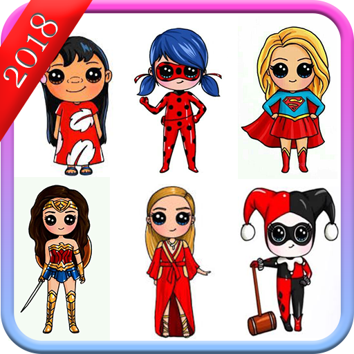 Drawing Cute Girls icon