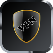 Black VPN icon