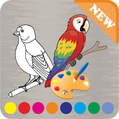 Bird Coloring Book New icon