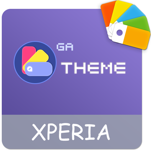COLOR™ Theme | Purple XPERIA icon