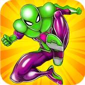 Rope Hero Ninja Spider Amazing