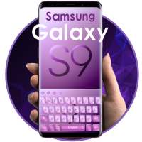 Keyboard Ungu untuk Galaxy S9