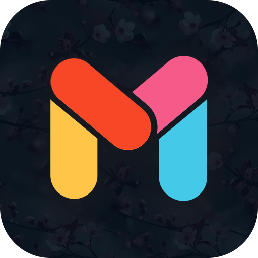 MBit Music &amp; Video App Particle.ly &amp; Lyrical Video icon