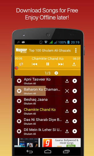 100 Best Ghulam Ali ki Ghazals screenshot 2