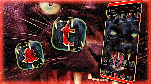 Angry Black Panther Theme screenshot 2