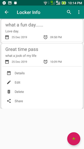 Locker Diary Password with Journal screenshot 5