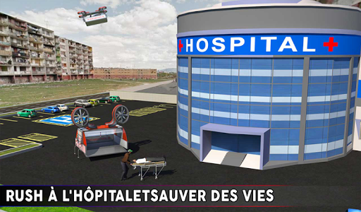 Drone Ambulance Simulateur Jeu screenshot 10