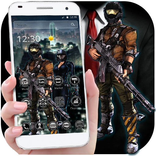 ikon Hit-man Sniper Game Theme