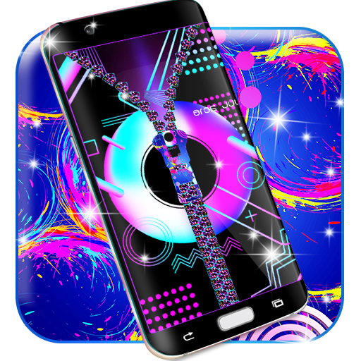 Zip locker theme for lock scre icon