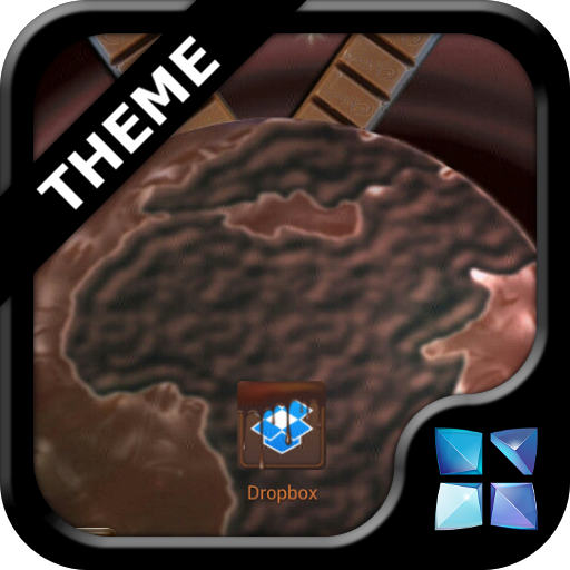 Next Launcher Chocolate Theme icon