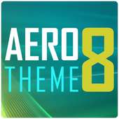 AERO 8 GO Launcher Theme