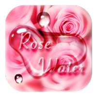 Pink Rose Flower Drops Theme on 9Apps