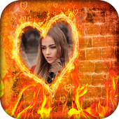 Fire Photo Frames icon