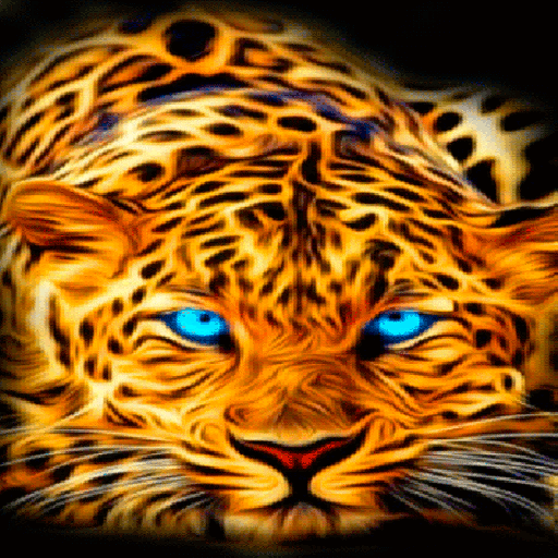 Blue Eyes Leopard LWP icon