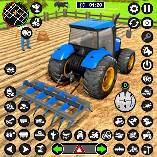 Tractor Simulator Farming Game icon