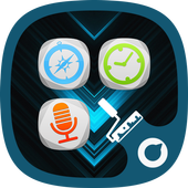 Auro Cubes - Solo Launcher Theme आइकन