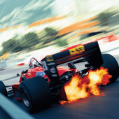 Racing Car Game For Kids icon