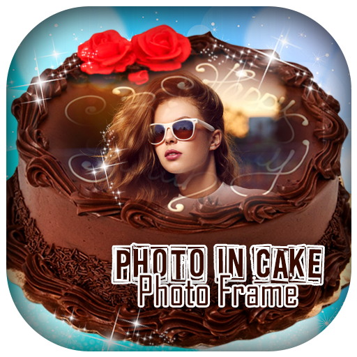 Birthday Cake photo frame icon