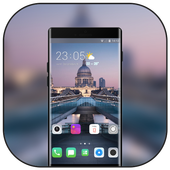 Theme for oppo find x building bridge icon