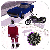 Santa crima  Claus Rope Hero Vice Simulator icon