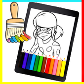 Coloring Book Ladybug icon