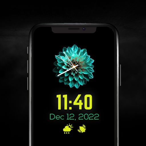 Smart Night Clock Lock Screen icon