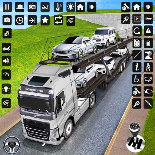 Car Transporter 3d:Truck Games icon