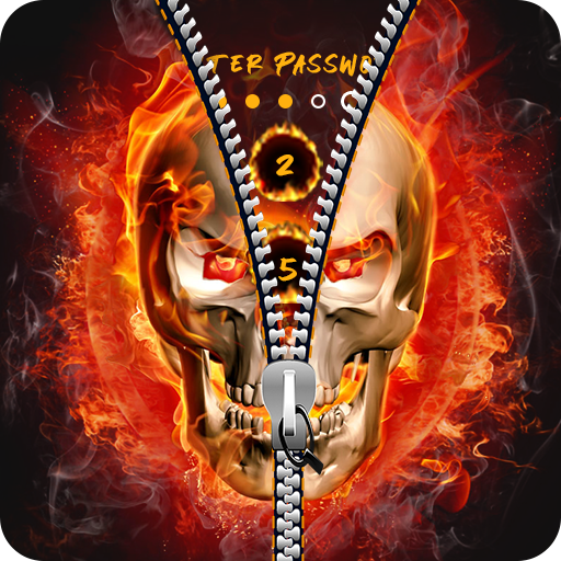 Skull Lock Screen &amp; Wallpaper icon
