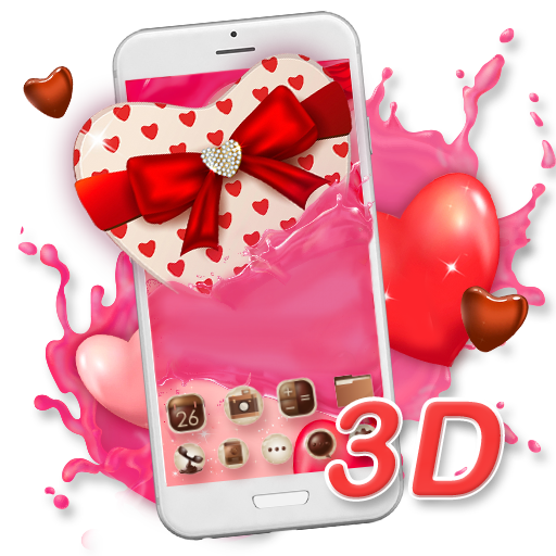 Gravity Love Chocolate Live Themes HD Wallpapers icon