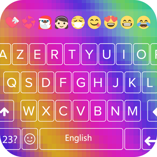 Rainbow Love Emoji Keyboard for android icon