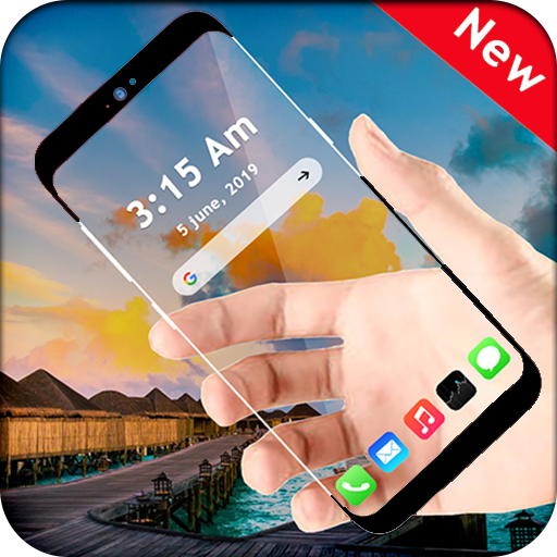 Transparent screen &amp; Live wallpaper icon