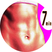 abs  workout ( 7 minute ) icon