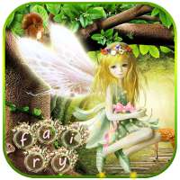 Fairy Girl Flower theme Keyboard on 9Apps