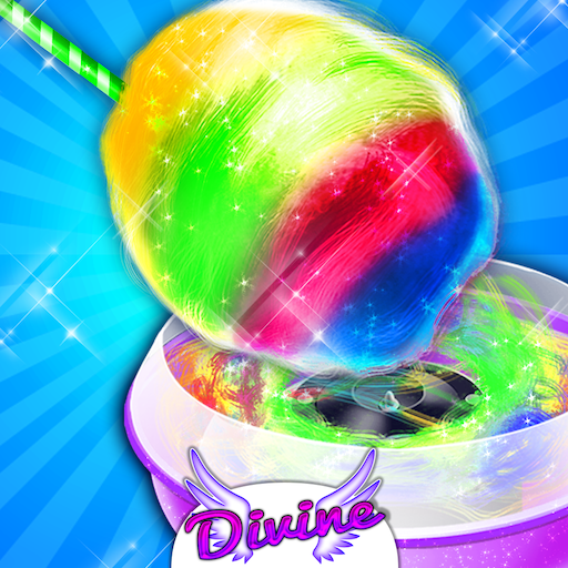Sweet Colorful Cotton Candy Maker-Rainbow Carnival icon