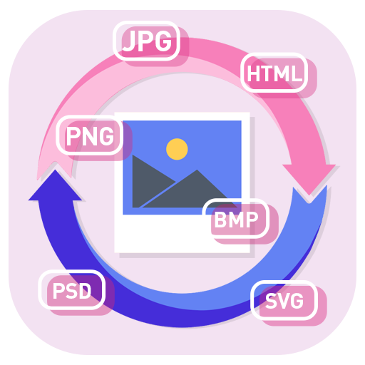 Image converter &amp; Resize image - Photo resize icon